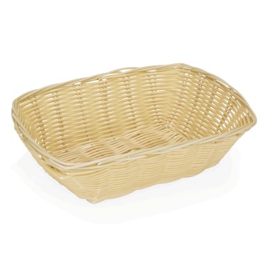 WAS - Corbeille de table osier 25.5 x 19 x 8 cm