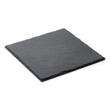 WAS - Plateau en ardoise naturelle - 30 x 30 cm