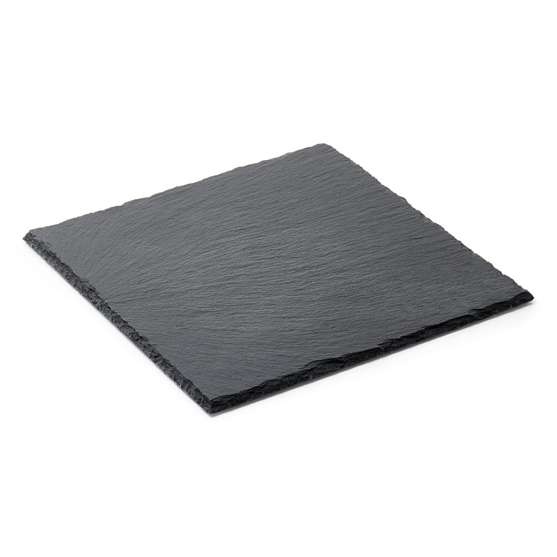 WAS - Plateau en ardoise naturelle - 30 x 30 cm