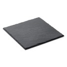 WAS - Plateau en ardoise naturelle - 30 x 30 cm