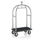 WAS - Chariot à bagages base noire - 113 x 62 x 191 cm