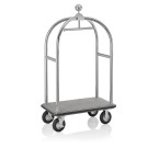WAS - Chariot à bagages base grise - 113 x 62 x 191 cm