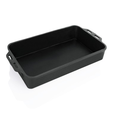 WAS - Plat à rôtir fonte 2 poignées  - 47 x 29 x 7.5 cm