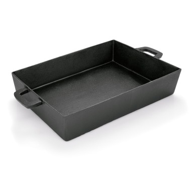 WAS - Plat de cuisson fonte- 40 x 28 x 7.5 cm