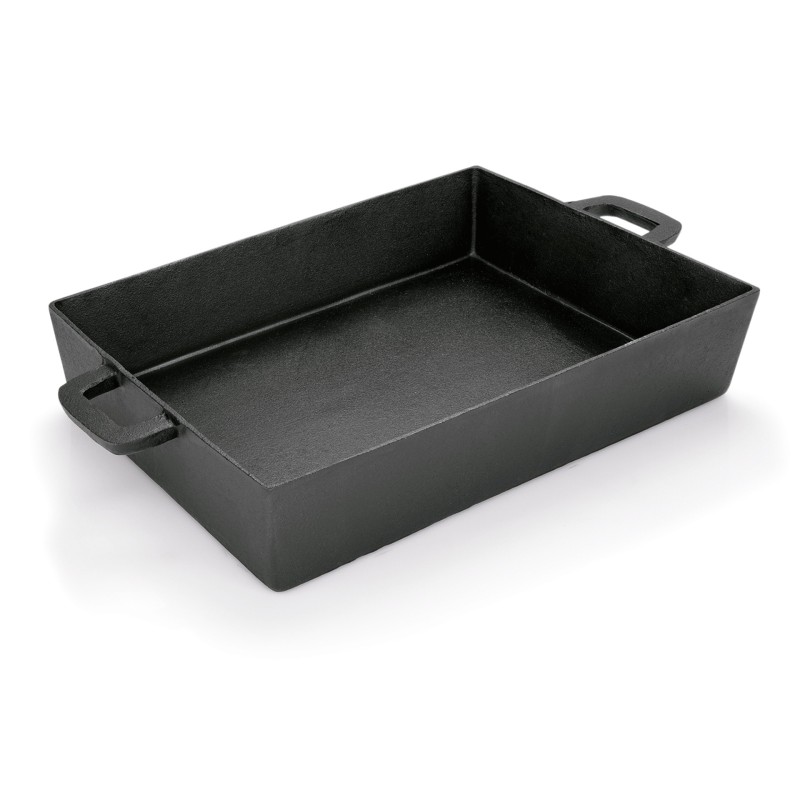 WAS - Plat de cuisson fonte- 40 x 28 x 7.5 cm