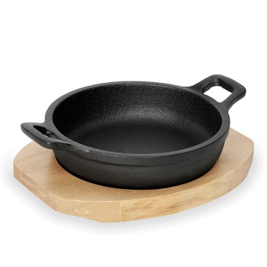 WAS - Poêlon de service avec dessous de plat Ø16cm
