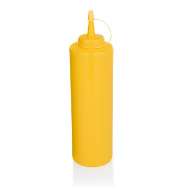 WAS - Bouteille souple + bouchon polypropylène 700ml jaune