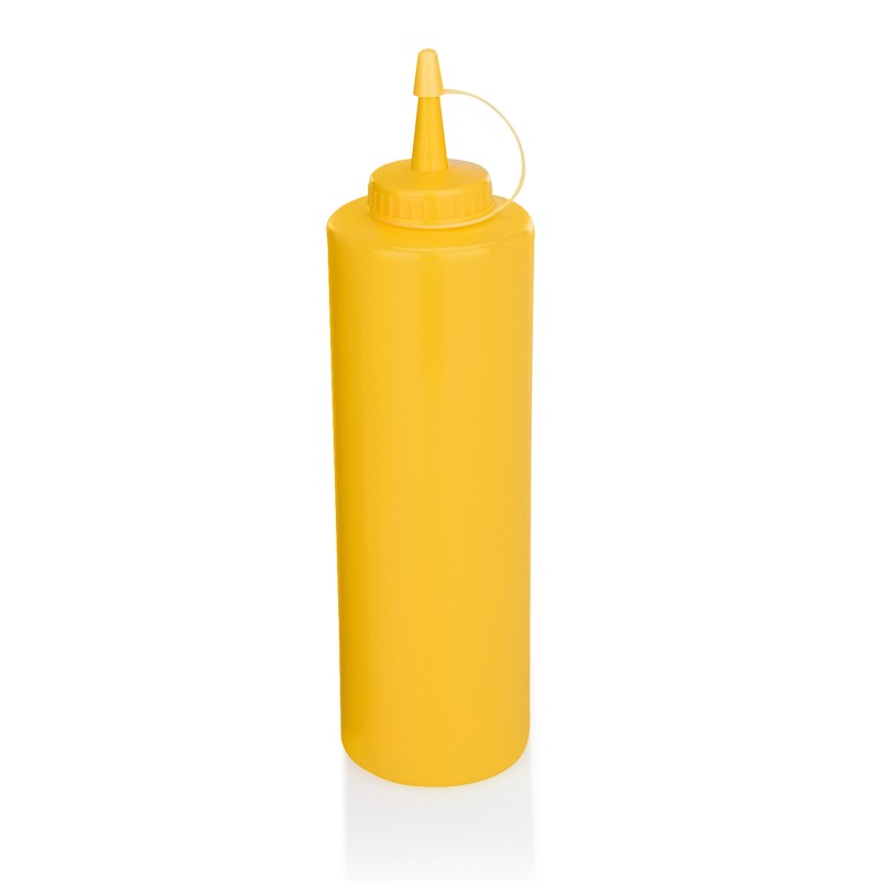 WAS - Bouteille souple + bouchon polypropylène 700ml jaune