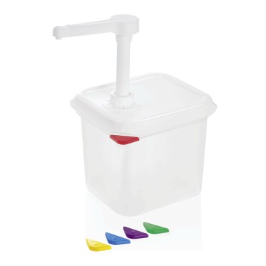 WAS - Distributeur de sauce GN 1/6
