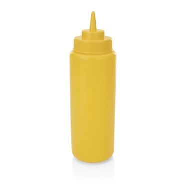 WAS - Bouteille souple + bouchon polypropylène 950ml jaune
