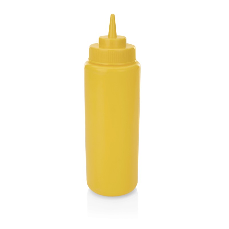 WAS - Bouteille souple + bouchon polypropylène 950ml jaune