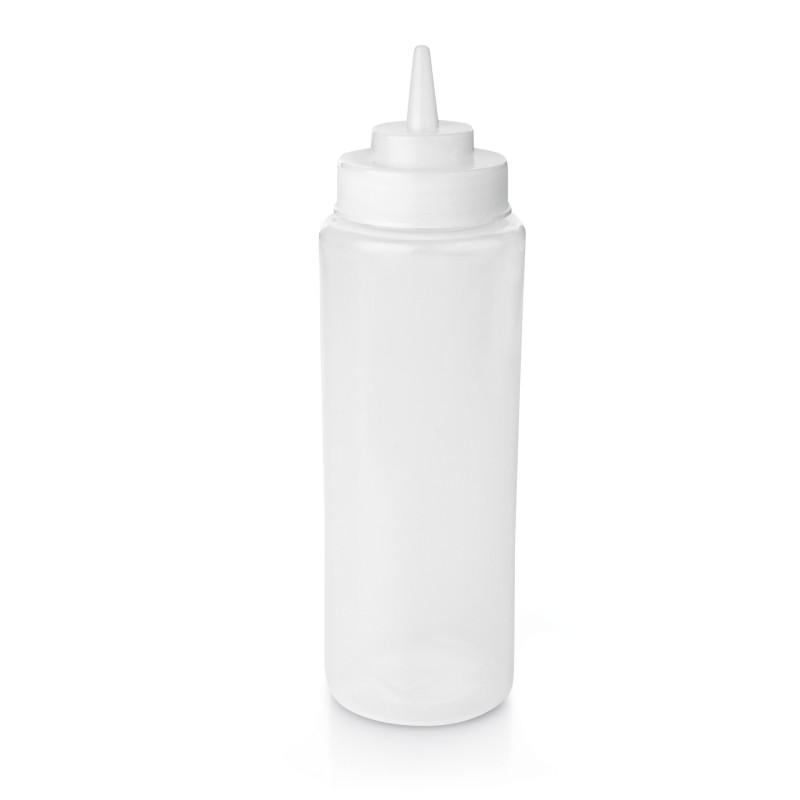 WAS -  Bouteille souple + bouchon polypropylène 950ml blanche