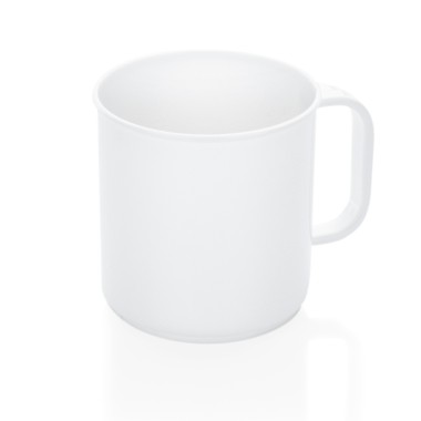 WAS - Mug à anse polypropylène 300ml blanc
