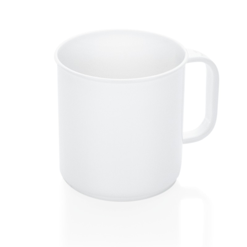 WAS - Mug à anse polypropylène 300ml blanc