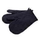 WAS - Gant de cuisine thermique noir 44cm - Lot 2