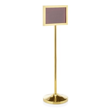 WAS - Panneau d'information h 120cm - A4 doré