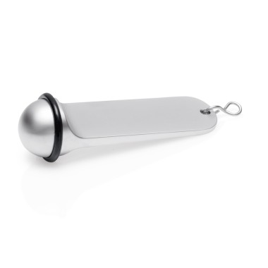 WAS - Porte-clés de chambre 11 cm argent