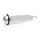 WAS - Porte-clés de chambre 11 cm argent