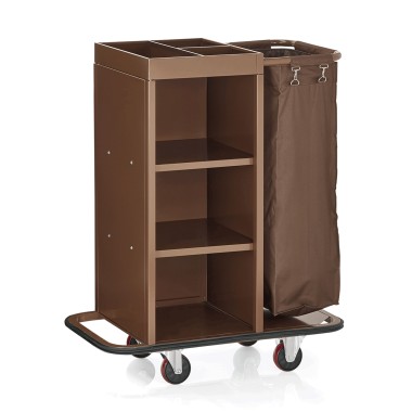 WAS - Chariot de ménage chambre - 86.5 x 45 x 106 cm