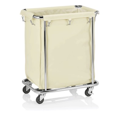WAS - Chariot à linge - 65 x 45 x 84 cm
