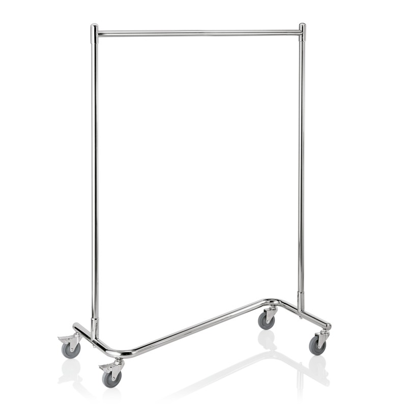 WAS - Chariot à garde-robe forme en Z - 120 x 54.5 x 172.5 cm