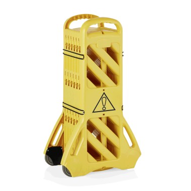 WAS - Chevalet de signalisation jaune h100cm