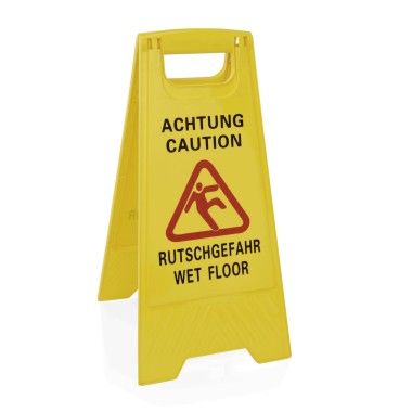 WAS - Chevalet de signalisation jaune h60cm