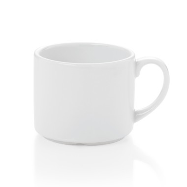 WAS - Mug 290ml porcelaine blanche - Lot 6