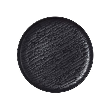 WAS - Assiette Ø190mm couleur fumée - lot de 6