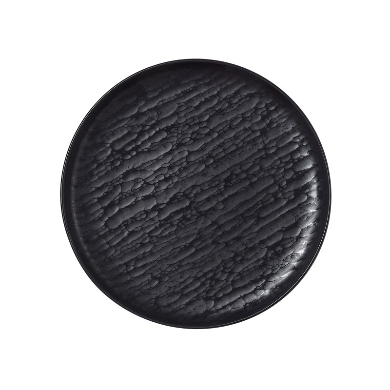 WAS - Assiette Ø190mm couleur fumée - lot de 6