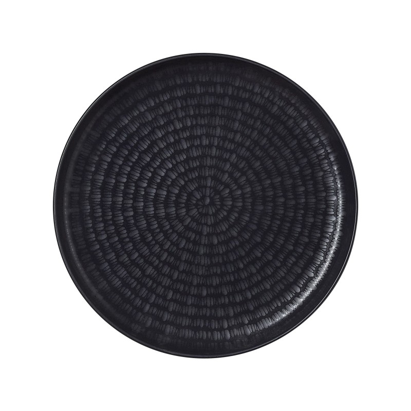 WAS - Assiette Ø190mm couleur cendre - Lot 6