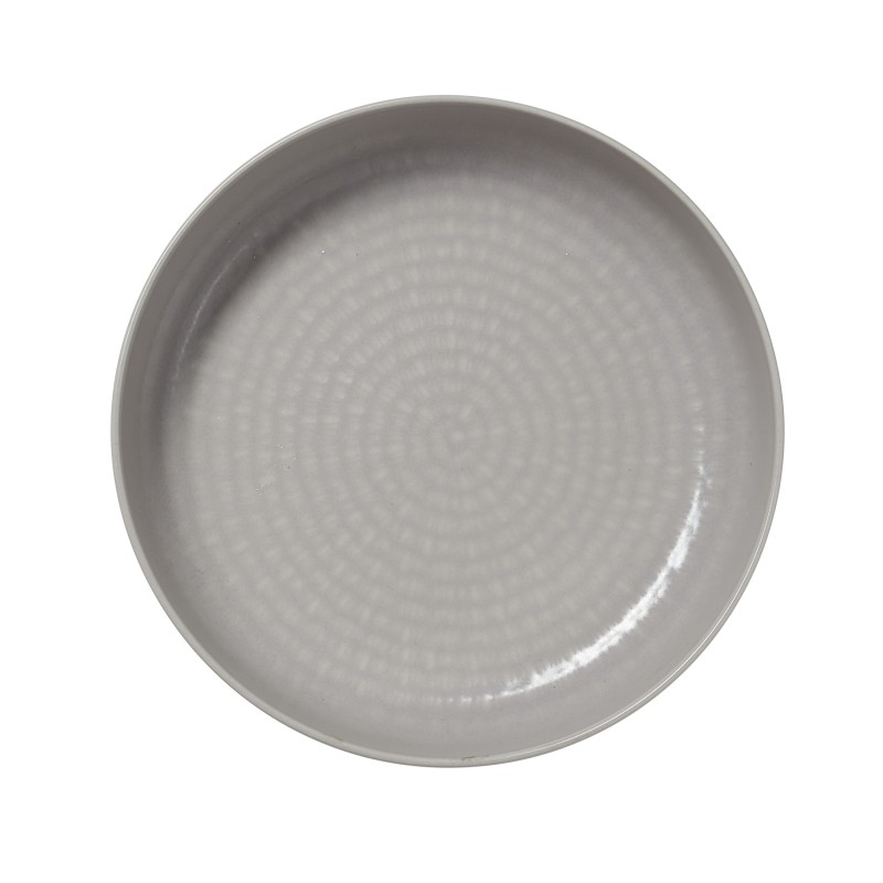 WAS - Assiette creuse 1l H50mm couleur graphite - Lot 6