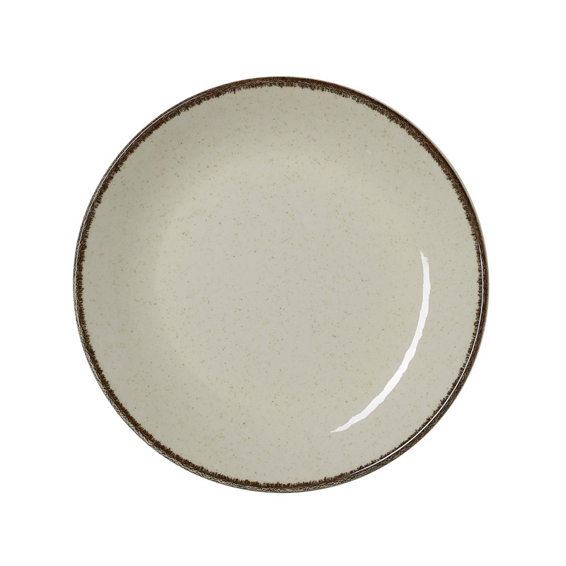 WAS - Assiette Ø210mm sable - Lot 6