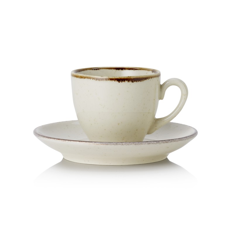 WAS - Tasse à espresso 0.09l H75mm et soucoupe - Lot 6