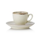 WAS - Tasse à espresso 0.09l H75mm et soucoupe - Lot 6