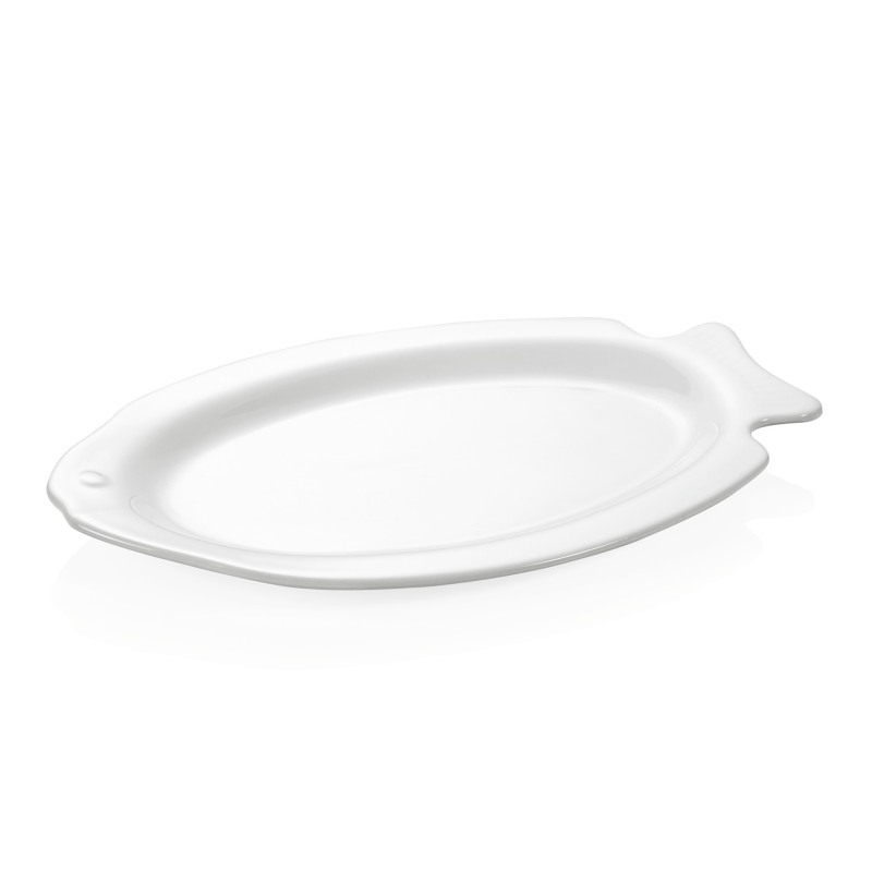 WAS - Assiette à poisson - Lot 6 - 375 x 250 mm