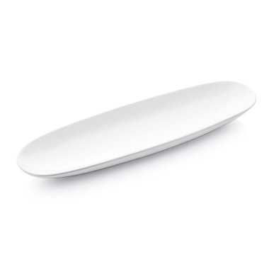 WAS - Plat ovale en porcelaine - Lot 6 - 360 x 95 mm
