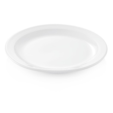 WAS - Assiette plate porcelaine Ø25.5cm - Lot 6