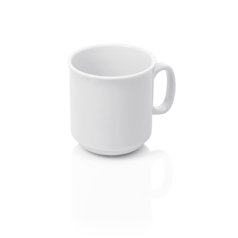 WAS - Mug à anse porcelaine 300ml - Lot 6
