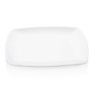 WAS - Assiette plate porcelaine carrée - Lot 4 - 30 x 30 cm