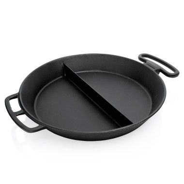 WAS - Poêle fonte 2 compartiments Ø80cm - h12cm
