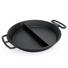 WAS - Poêle fonte 2 compartiments Ø80cm - h12cm