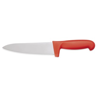 WAS - Couteau de cuisine HACCP - lame 18cm - rouge