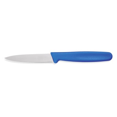 WAS - Couteau de cuisine à éplucher lame 18cm  bleu