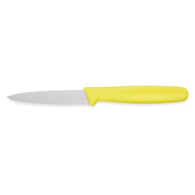 WAS - Couteau de cuisine à éplucher lame 18cm  jaune