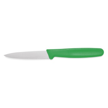 WAS - Couteau de cuisine à éplucher lame 18cm vert