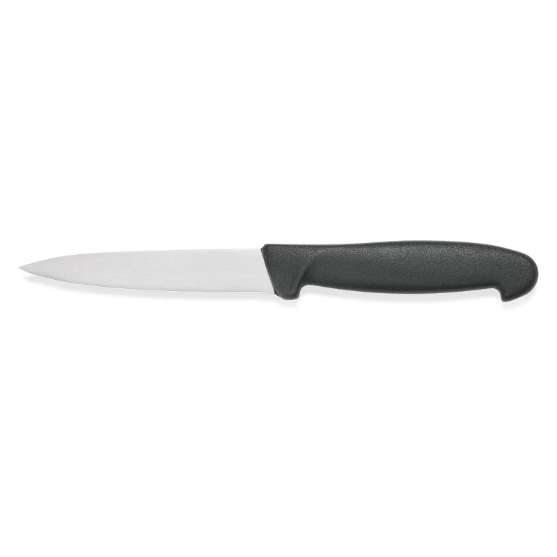 WAS - Couteau de cuisine à éplucher lame 18cm noir