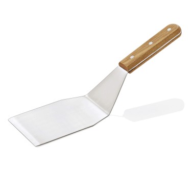 WAS - Spatule acier inox et bois - 150 x 110 mm