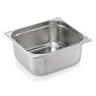 WAS - Bac GN 2/4 bord renforcé - 3.6 litres - h 65 mm