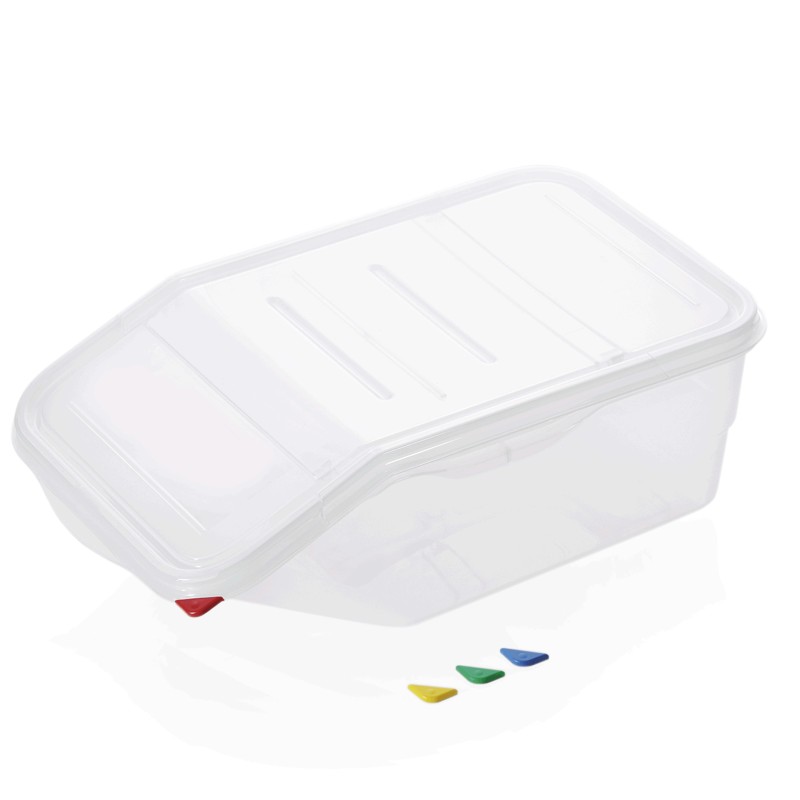 WAS - Bac de stockage des ingrédients HACCP - 560 x 340 x 200 mm
